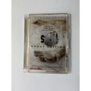 SAW: Uncut Edition (DVD, 2005, WS) *Rare* LIQUID COVER & Jewel Case, Tested